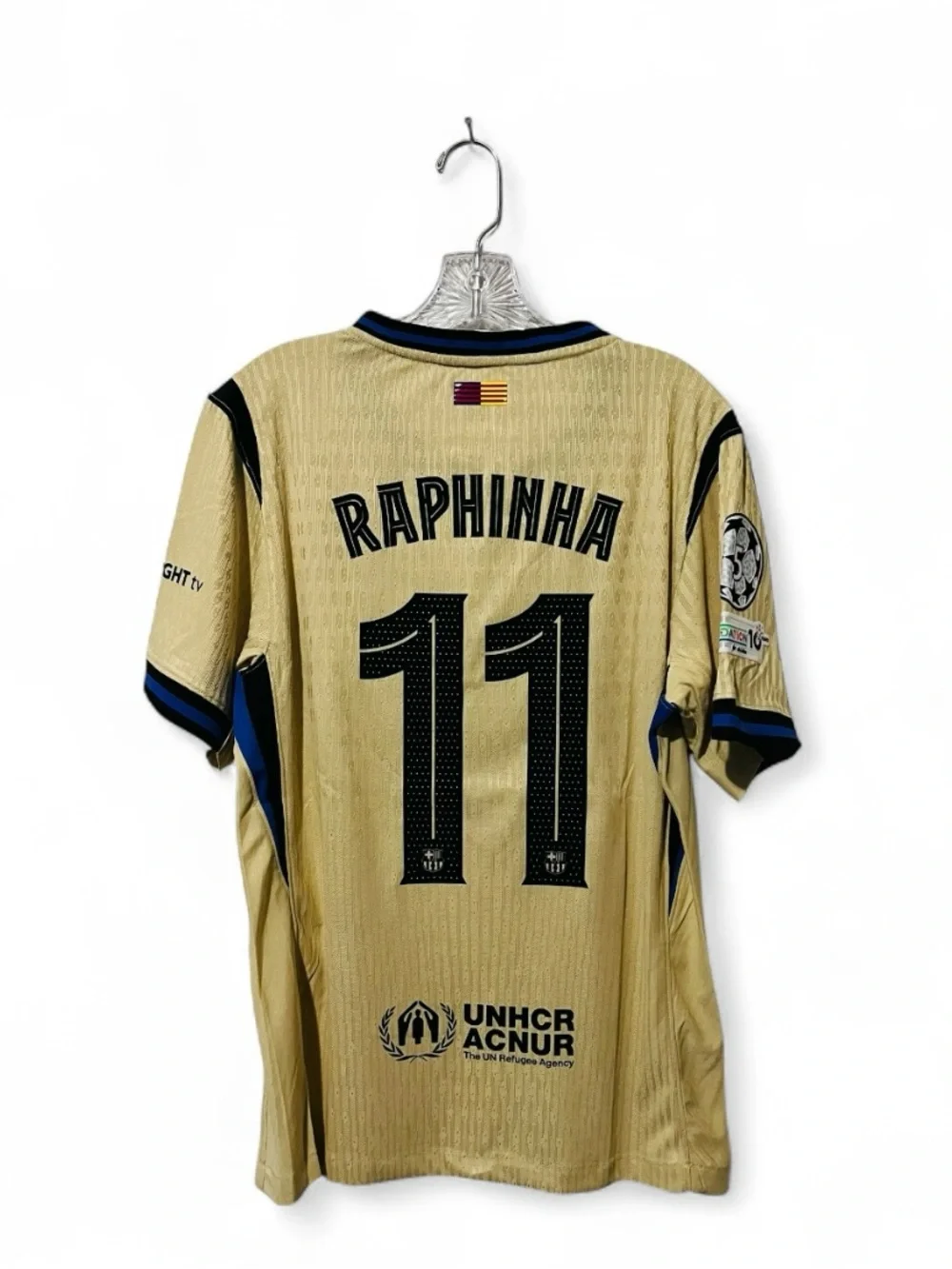 FC Barcelona 2025/26 Raphinha UCL Away Jersey